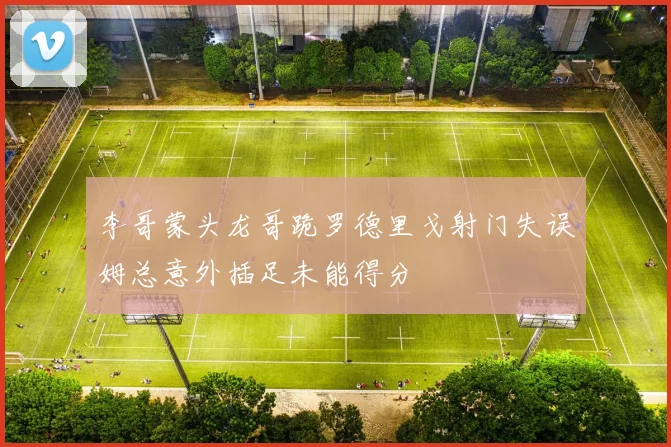 李哥蒙头龙哥跪罗德里戈射门失误姆总意外插足未能得分